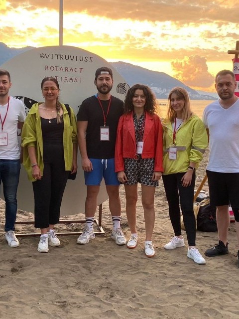 ORDU ROTARACT KULÜBÜNÜN 2. GELENEKSEL VELEYBOL TURNUVASI BAŞLADI.