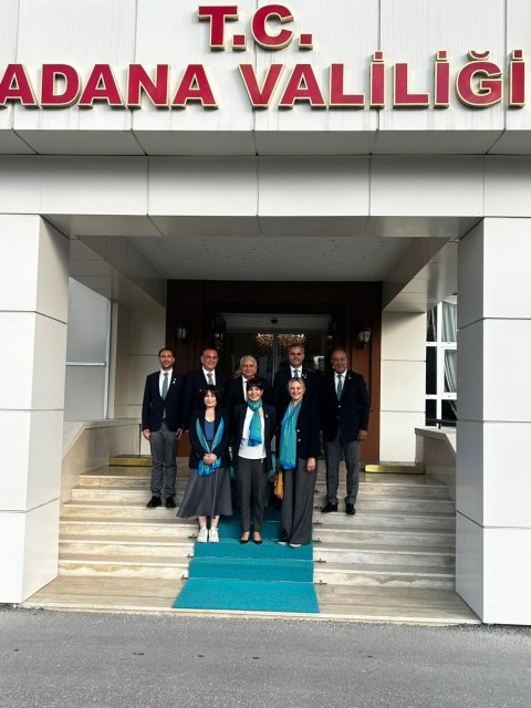 Adana Koza RK. " Vali Ziyaretinde"
