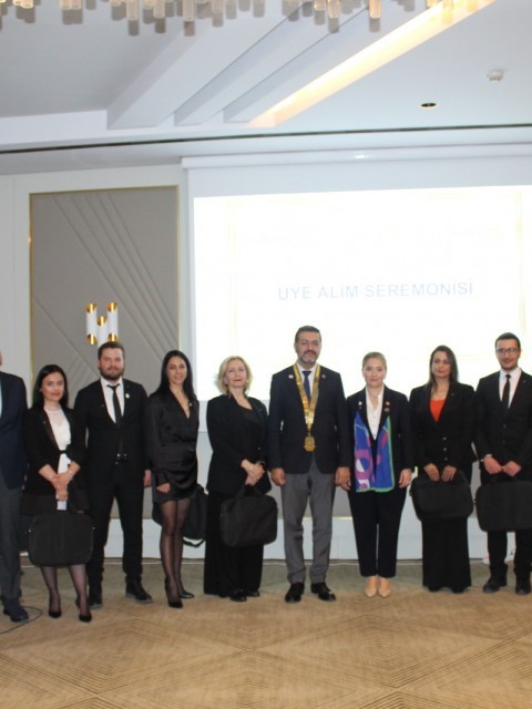 Ankara Maltepe Rotary Kulübü Üye Alım Seremonisi