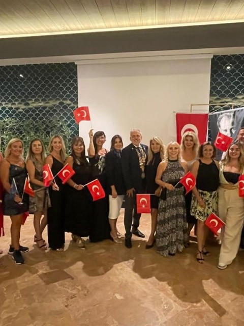 ANTALYA OLİMPOS ROTARY KULÜBÜ 30 AĞUSTOS ZAFER BAYRAMI KUTLAMASI