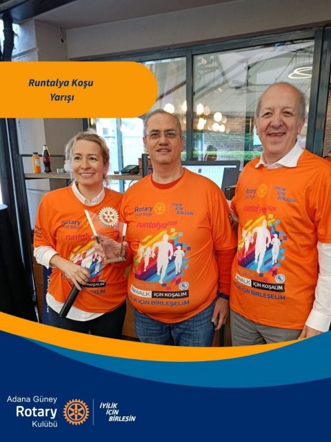 Adana Güney Rotary Kulübü Runtalya Koşusu