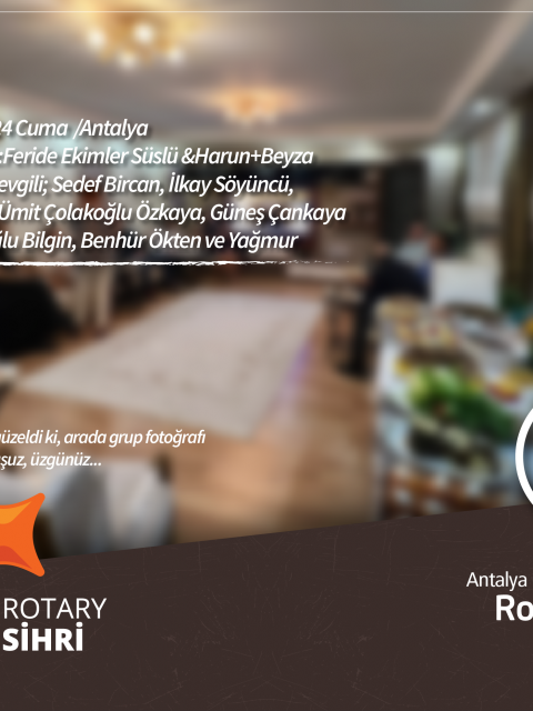 Antalya Olimpos RK Ocakbaşı: Feride Ekimler Süslü &Harun