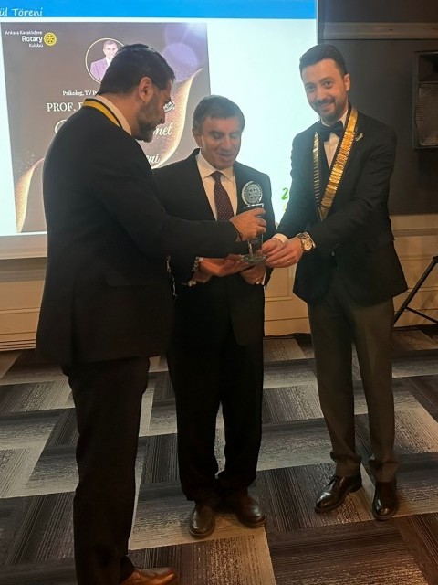 Ankara Kavaklıdere Rotary Kulübü Meslek Hizmet Ödül Töreni