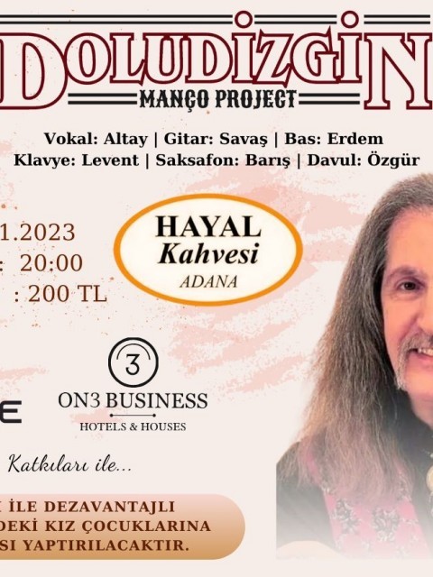 DOLUDİZGİN BAND MANÇO PROJECT HPV AŞISI BAĞIŞ KONSERİ