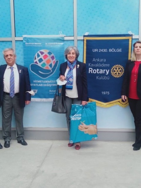ANKARA KAVAKLIDERE ROTARY KULÜBÜ OLARAK, “İLK SARAN BİZ OLALIM” PROJEMİZİN 2.Cİ ETABI