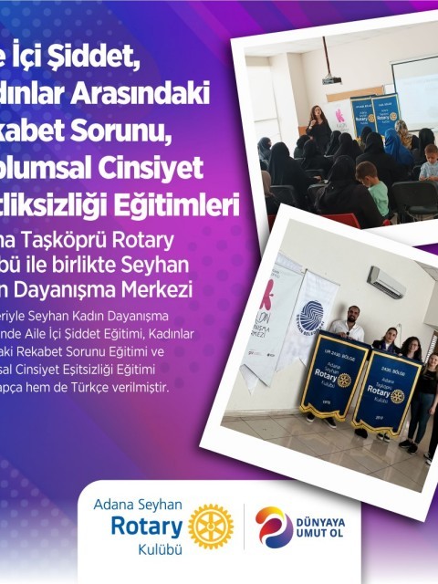 Aile İçi Şiddet, Kadınlar Arasındaki Rekabet Sorunu, Toplumsal Cinsiyet Eşitliksizliği Eğitimleri