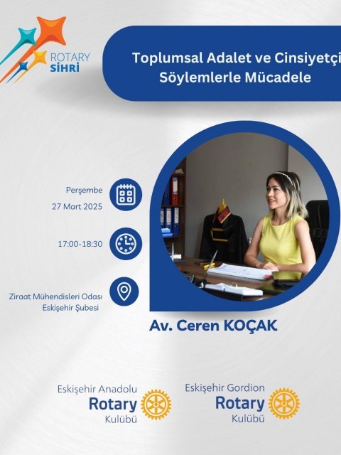 Eskişehir Gordion RK Toplumsal Adalet ve Cinsiyetçi Söylemlerle Mücadele Semineri