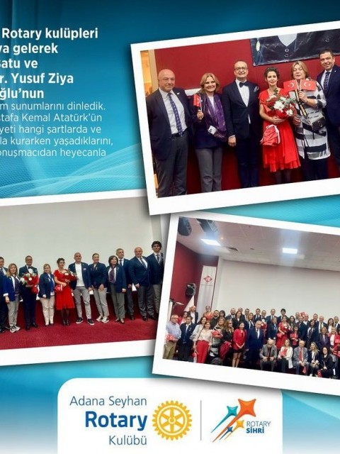 Adana Seyhan Rotary "Cumhuriyet Bayramı Seminerinde"