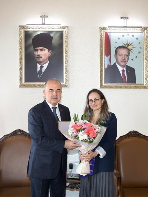 ORDU ROTARY KULÜBÜ YÖNETİM KURULU ORDU VALİSİ SAYIN MUAMMER EROL’U MAKAMINDA ZİYARET ETTİ.