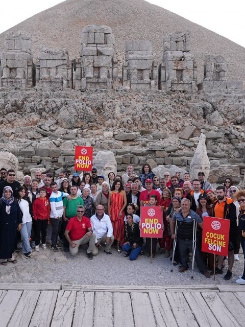 Malatya Rotary Kulübü "Engellilerle Zirvede – Nemrut Tırmanışı"