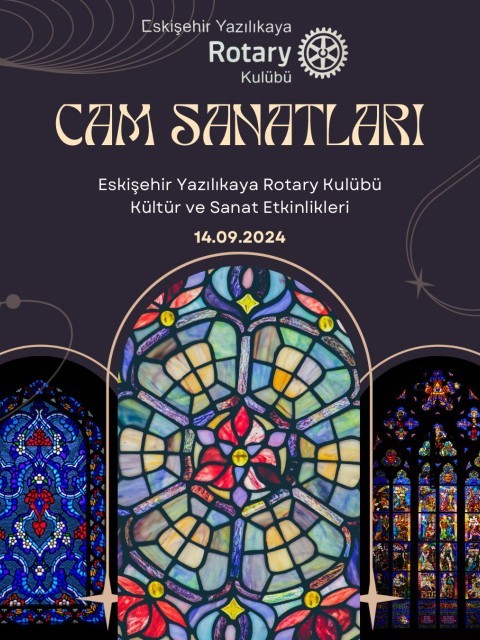 Eskişehir Yazılıkaya Rotary Kulübü Sıcak Cam Atölyesini Ziyaret Etti