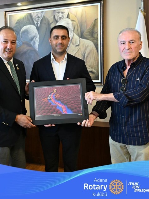 Adana Rotary Kulübü olarak Çukurova Belediye Başkanımızı Ziyaret Ettik.