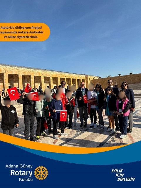Adana Güney RK "Atatürk'e Gidiyorum" Projesi