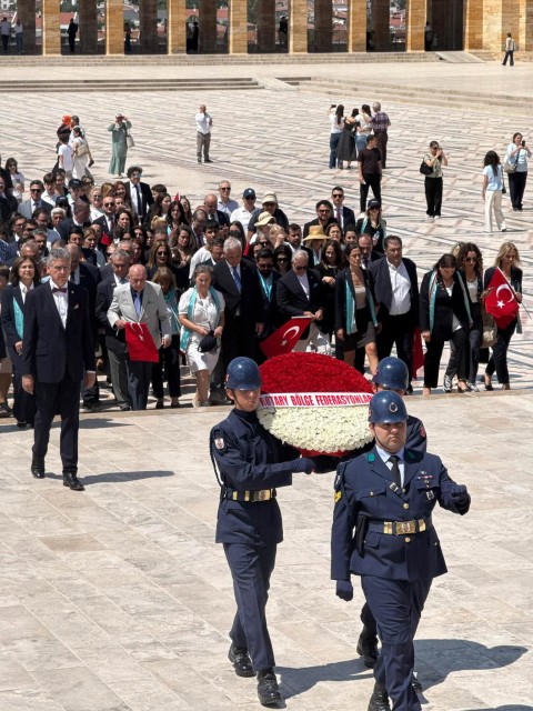 Rotaryenler Anıtkabir de