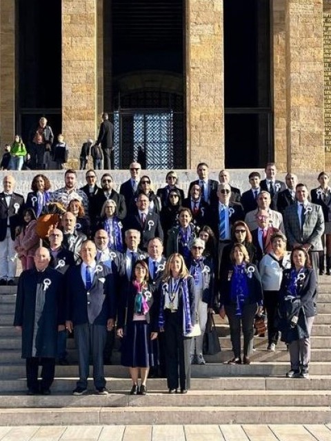 Ankara Tunalı Hilmi Rotary Kulübü 10 Kasım Atatürk'ü Anma Etkinliği