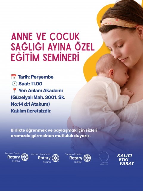 ANA ÇOCUK SAĞLIĞI ETKİNLİĞİ