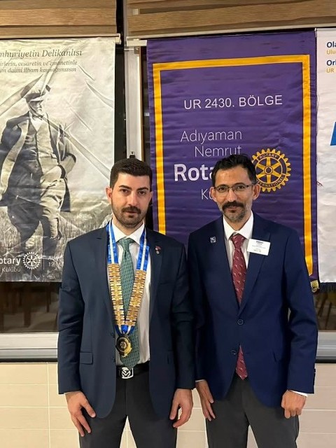 NEMRUT ROTARY KULÜBÜ’NDE GÖREV DEĞİŞİMİ: BAYRAK CANDAR’A DEVREDİLDİ