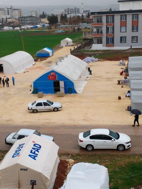 ROTARY ADIYAMAN’DA ÇADIR KENT KURDU