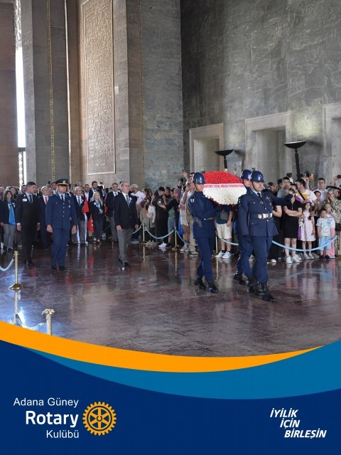 Adana Güney Rotary Kulübü Anıtkabir Ziyareti