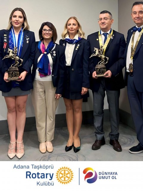 ADANA GÜNEY ROTARY VE ADANA TAŞKÖPRÜ ROTARY KULÜPLERİ GUVERNÖR ZİYARETİ