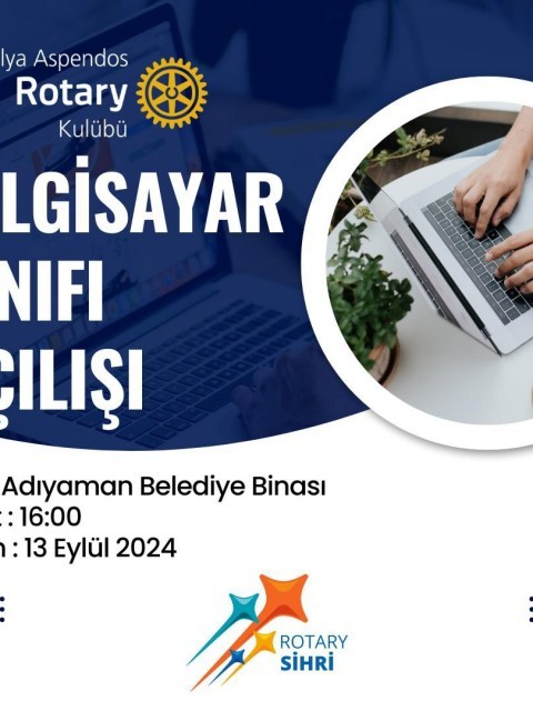 Adıyaman Etüt Mrkz. Bilgisayar Sınıfı Açılışı
