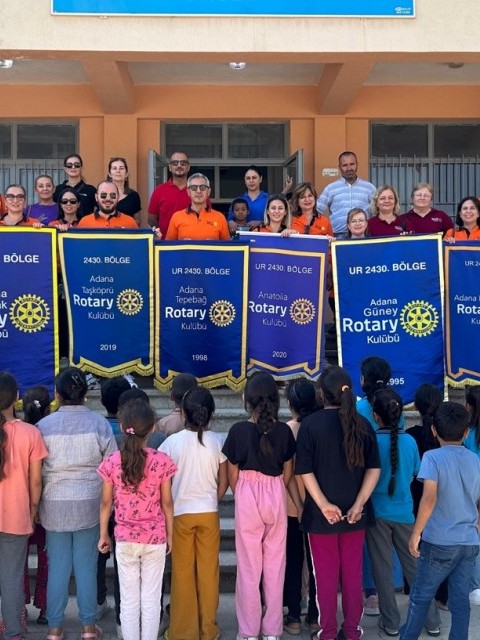 Adana Seyhan Rotary,Hatay-Kırıkhan General Şükrü Kanatlı ilkokulu su arıtma tesisi