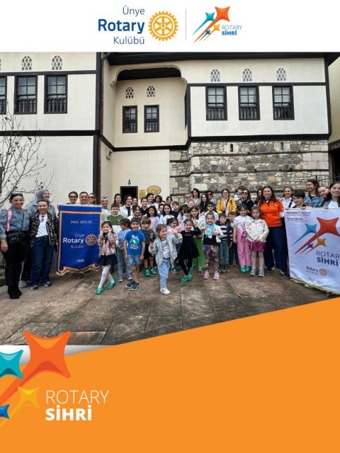 Ünye Rotakids Kulübü Tarihi Mirasına Sahip Çıkıyor