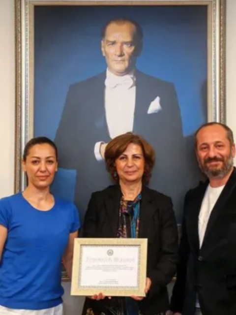 Yardım kampanyası için teşekkür belgesi