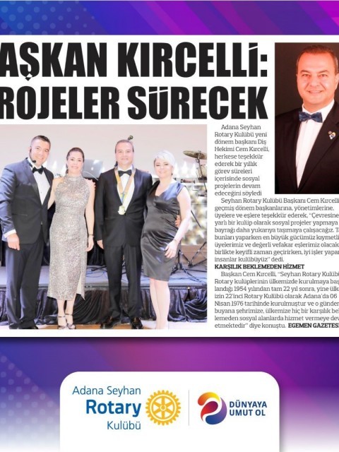 Seyhan Rotary Devir Teslim