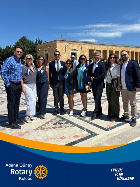 Adana Güney Rotary Kulübü Anıtkabir Ziyareti