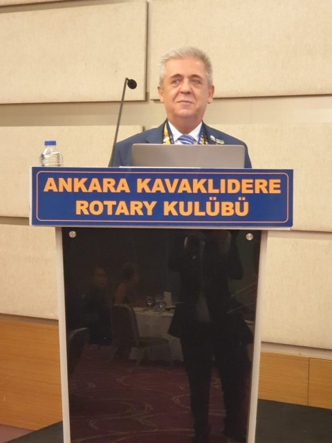 ANKARA KAVAKLIDERE RK DÖNEM BAŞKANI  ARİF ÖZSAYGI'YA UR VAKFINDAN GELEN TEŞEKKÜR MESAJI