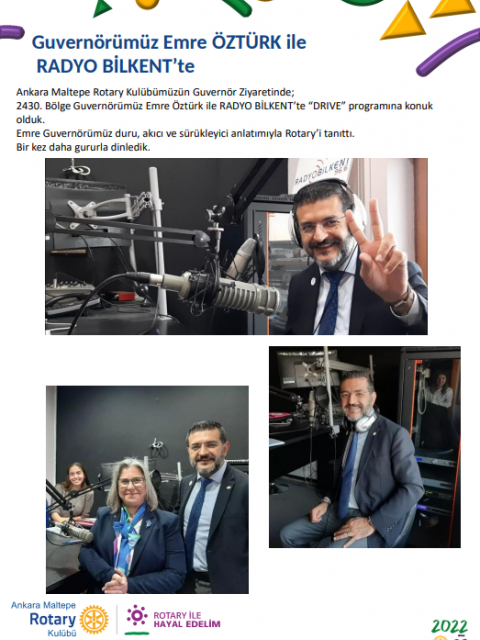 Radyo Bilkent Guvernör Ropörtajı