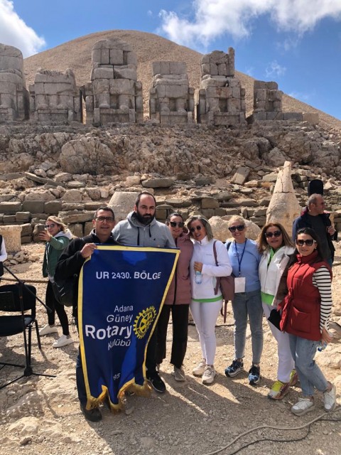 Adıyaman Nemrut Rotary Kulübünün Düzenlediği ''Rotary Engellilerle Zirvede''  Projesine katıldık