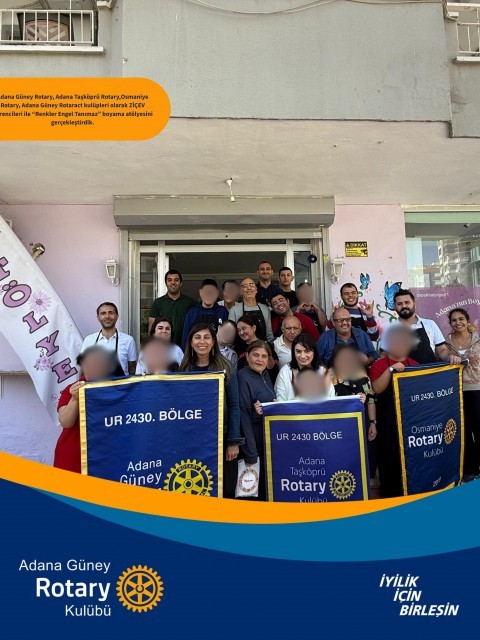 Adana Güney RK "Renkler Engel Tanımaz" Projemiz