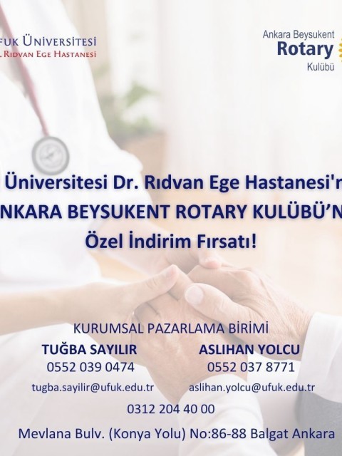Beysukent Rk ve Dr Rıdvan Ege Hastanesi Protokolü