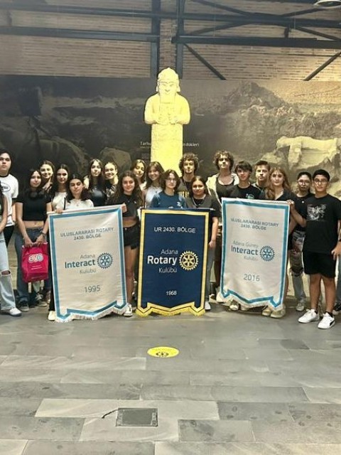 Adana Interact Kulübü ve Adana Rotary Kulübü Müze Gezisi