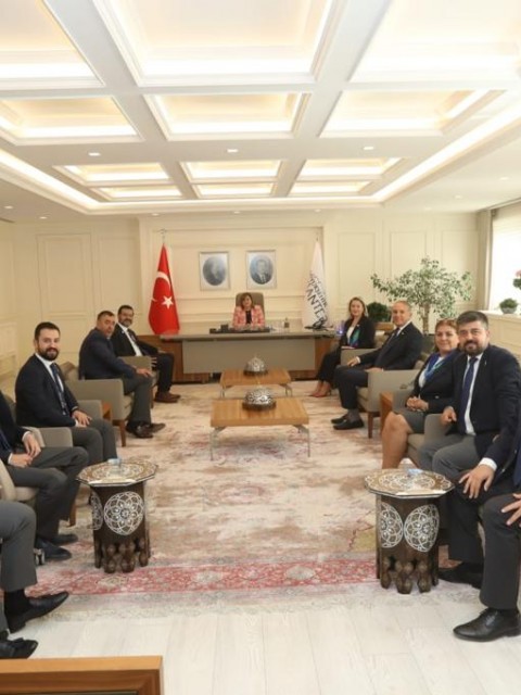 GAZİANTEP BÜYÜKŞEHİR BELEDİYE BAŞKANI ZİYARETİ