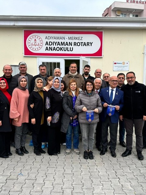 ROTARY’DEN ADIYAMAN’A YARDIMLAR ARTARAK DEVAM EDİYOR