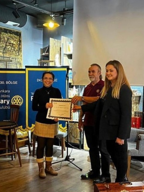 Ankara Tunalı Hilmi ve Yenimahalle Rotary Kulüpleri "Serviks Kanseri ve Korunma Yolları Semineri"