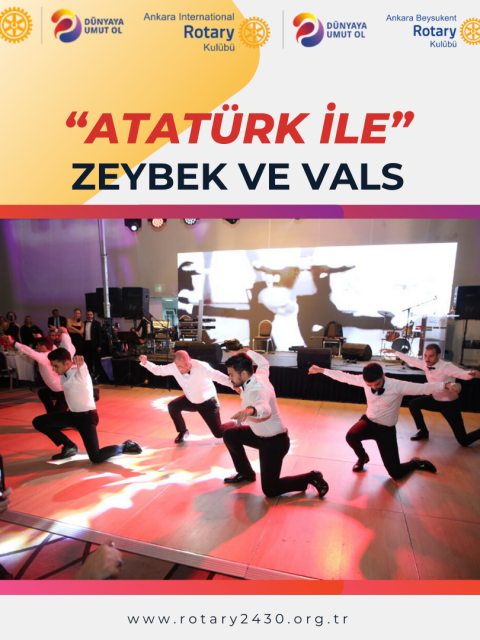 "Atatürk ile birlikte Zeybek” Gösterisi