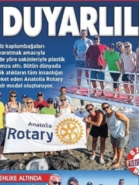 CARETTA CARETTALAR İÇİN PLASTİK ATIK TOPLADILAR