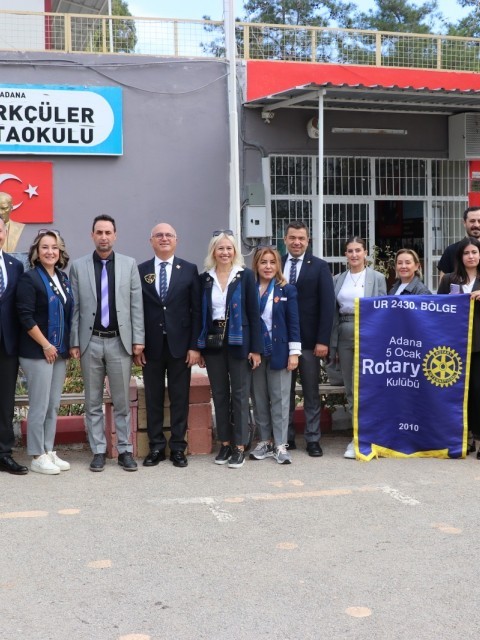 Adana 5 Ocak Rotary Guvernör Ziyaretimiz devam ediyor