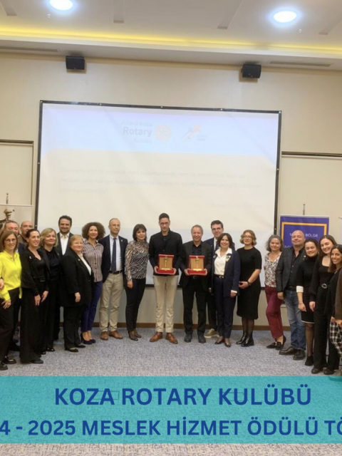 Adana Koza Rotary Kulübü Meslek Hizmet Ödülleri Sahiplerini Buldu