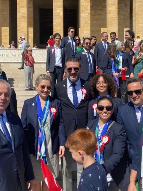 Bolu Rotary Kulübü yeni döneme Atamızın huzurunda ‘MERHABA’ dedi