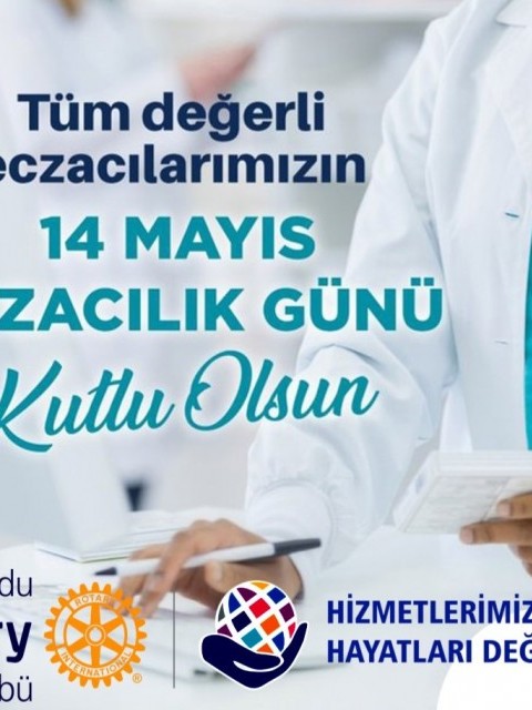 Sağlık mesleğinin önemli paydaşlarından olan Eczacılarımızın 14 Mayıs Eczacılar Günü kutlu olsun.