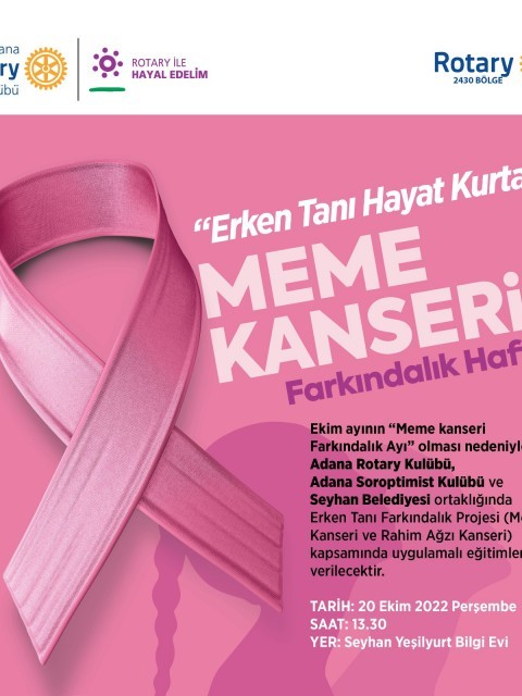 ERKEN TANI HAYAT KURTARIR FARKINDALIK HAFTASI