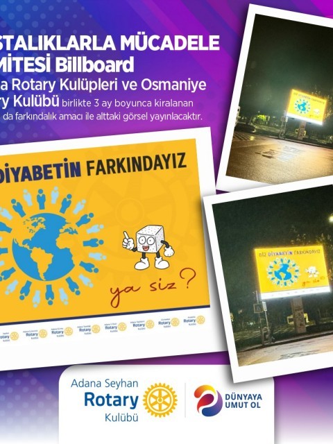 HASTALIKLARLA MÜCADELE KOMİTESİ billboard