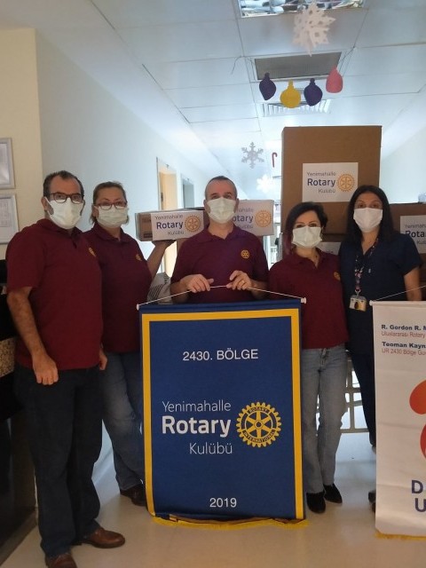 Yenimahalle Rotary Kulübü - 09.01.2024 Tarihinde Ankara Üniversitesi Çocuk Hastanesi Onkoloji Bölümünü ziyaret ettik.