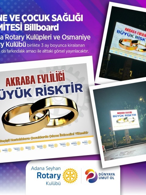 ANNE VE ÇOCUK SAĞLIĞI KOMİTES Billboard