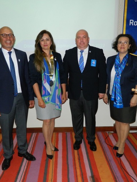 ORDU ROTARY KULÜBÜ GUVERNÖR YARDIMCILARI VE BAŞKANLIK DEVİR TESLİM TÖRENİNİ YAPTI.